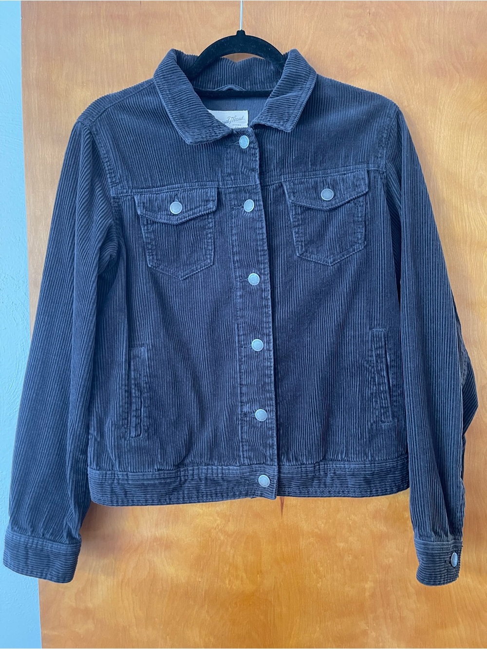 Universal Thread Corduroy Jacket in Dark Brown